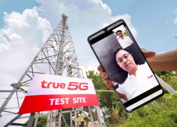 Truemove H โชว์ 5G Video Call บนสมาร์ทโฟน 5G ครั้งแรกในไทย พร้อมทดสอบการรบกวนการใช้งาน 5G บนคลื่น 3.5 GHz (3500 MHz) กับสัญญาณดาวเทียม