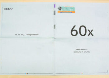 OPPO ทุ่มสุดตัว!! โปรโมท Reno บอกใบ้ซูม 60x ที่หน้าแรกหนังสือพิมพ์ชื่อดังในไทย พร้อมเปิดตัวทางการ 4 มิถุนายนนี้
