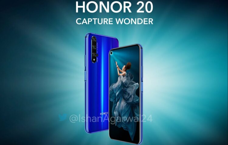หลุดก่อนเปิดตัว!! Honor 20 ถูกเปิดเผยสเปกและภาพเรนเดอร์ทางการออกมาแล้ว