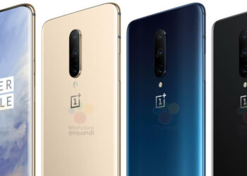 OnePlus 7 Pro ถูกเผยโฉมแล้ว เห็นดีไซน์ครบทุกมุม มีอย่างน้อย 3 สี Almond, Nebula Blue และ Mirror Grey