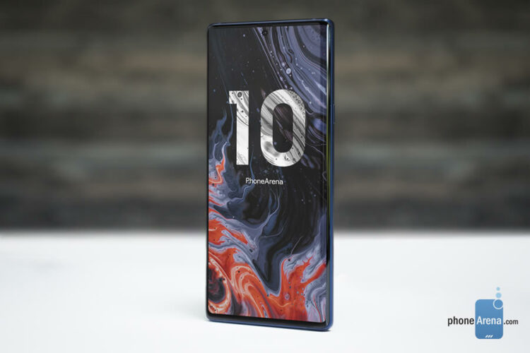ชมภาพเรนเดอร์ Samsung Galaxy Note 10 สร้างขึ้นบนพื้นฐานข่าวลือล่าสุด วางกล้องหลังในแนวตั้ง กล้องเซลฟี่อยู่ในรู