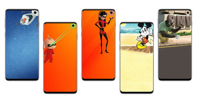 Samsung ร่วมกับ Disney และ Pixar แจกวอลเปเปอร์ซ่อนรูบนจอ Infinity-O ของ Galaxy S10