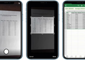 Microsoft Excel บน iOS สามารถถ่ายภาพบนกระดาษ แล้วมาสร้างตารางใส่ในไฟล์ได้แล้ว