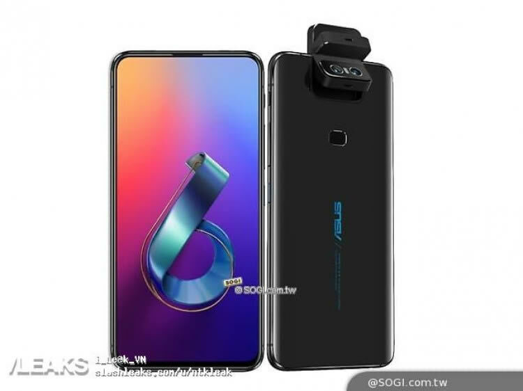 ภาพหลุดเครื่องจริง Asus Zenfone 6 พร้อมภาพเรนเดอร์ทางการ ยืนยันใช้กล้องหมุนได้ และเปิดเผยสเปกที่สำคัญ