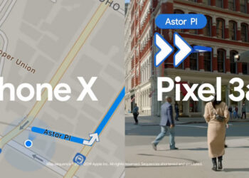 Google ปล่อยโฆษณาตัวใหม่ของ Pixel 3a อวดแผนที่ AR สุดล้ำ ทำให้ Maps บน iPhone X ดูล้าสมัยไปทันที (ชมคลิป)