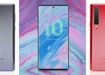ชมภาพเรนเดอร์ Samsung Galaxy Note 10 สร้างขึ้นบนพื้นฐานข่าวลือล่าสุด วางกล้องหลังในแนวตั้ง กล้องเซลฟี่อยู่ในรู