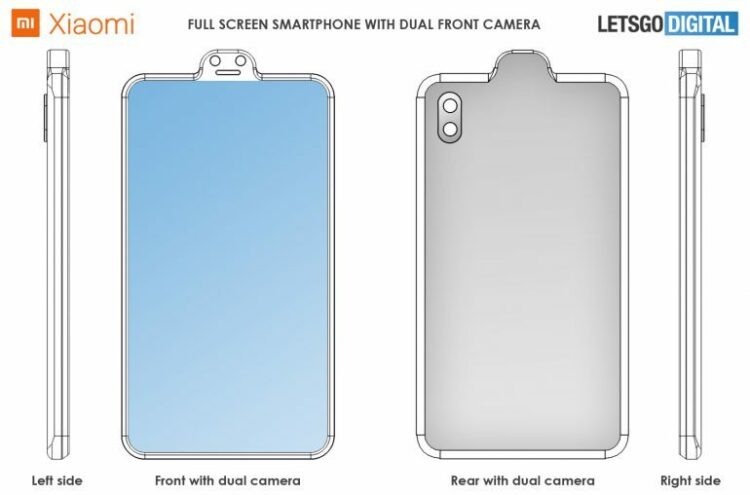 หลุดกรอบของจริง!! Xiaomi มีแนวคิดสร้างสมาร์ทโฟนที่มีรอยบาก ยื่นออกนอกตัวเครื่อง จดสิทธิบัตรเรียบร้อย