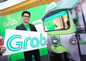 Grab เปิดตัวแกร็บตุ๊กตุ๊ก ขับเคลื่อนด้วยพลังงานไฟฟ้าที่เชียงใหม่ แห่งแรกในเอเชียตะวันออกเฉียงใต้