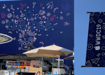 Apple ตกแต่งอาคาร McEnery Convention Center เสร็จเรียบร้อยแล้ว ซึ่งจะถูกใช้เป็นสถานที่จัดงาน WWDC 2019