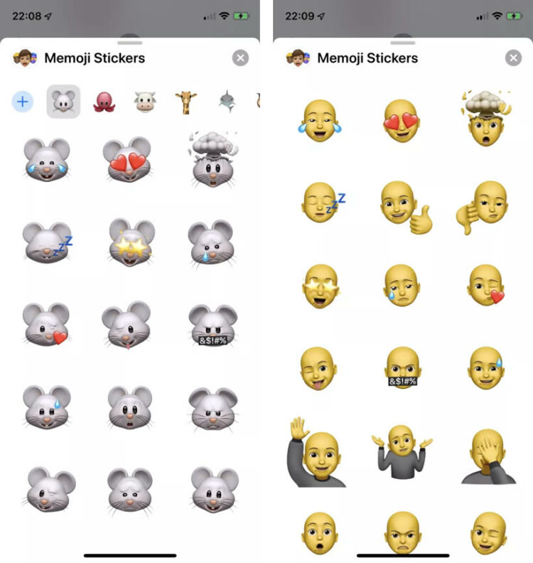 iOS 13 มาพร้อม Animoji ใหม่ 3 แบบ, Memoji Stickers และปรับแต่ง Memoji ได้มากขึ้น