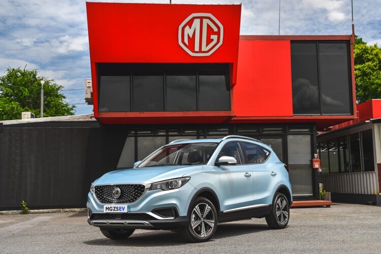 เปิดตัว New MG ZS EV รถยนต์ SUV ขับเคลื่อนด้วยพลังงานไฟฟ้า 100% ราคา 1,190,000 บาท วิ่งไกลสุด 337 ก.ม. ต่อการชาร์จแบตหนึ่งครั้ง