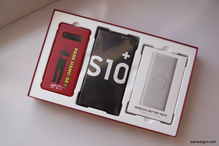 Samsung เปิดตัว Galaxy S10+ รุ่นพิเศษ Park Hang Seo มาพร้อมบอดี้สีใหม่ Prism Silver