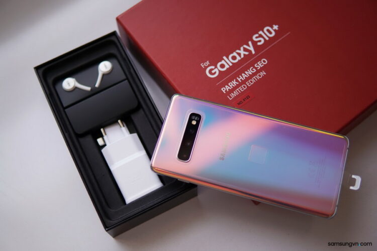 Samsung เปิดตัว Galaxy S10+ รุ่นพิเศษ Park Hang Seo มาพร้อมบอดี้สีใหม่ Prism Silver