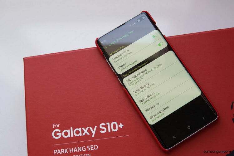 Samsung เปิดตัว Galaxy S10+ รุ่นพิเศษ Park Hang Seo มาพร้อมบอดี้สีใหม่ Prism Silver