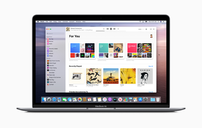 does apple music work on macbook