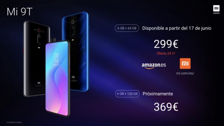 Xiaomi Mi 9T เปิดตัวแล้ว!! มาพร้อมจอ AMOLED ขนาด 6.39 นิ้ว ใช้ชิป Snapdragon 730 กล้องหลัง 3 ตัว สแกนนิ้วบนจอ