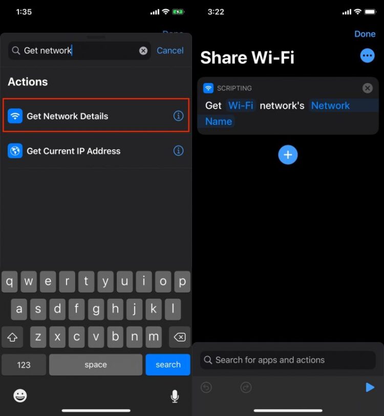 วิธีแชร์รหัส Wi-Fi ในรูปแบบ QR code บน iPhone ด้วยแอพ Shortcuts