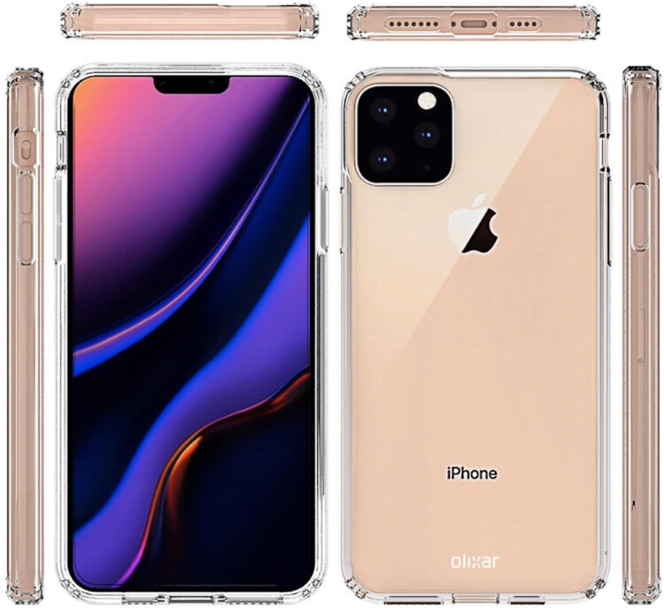 เผยภาพเรนเดอร์ iPhone 11 Max จากผู้ผลิตเคส ช่วยยืนยันดีไซน์กล้องหลัง และปุ่ม Mute ถูกออกแบบใหม่ รอยบากเล็กลง