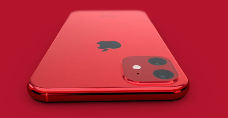 ชมภาพเรนเดอร์ iPhone XIR หรือ iPhone XR รุ่นที่ 2 ในบอดี้สีแดง (PRODUCT)RED Special Edition