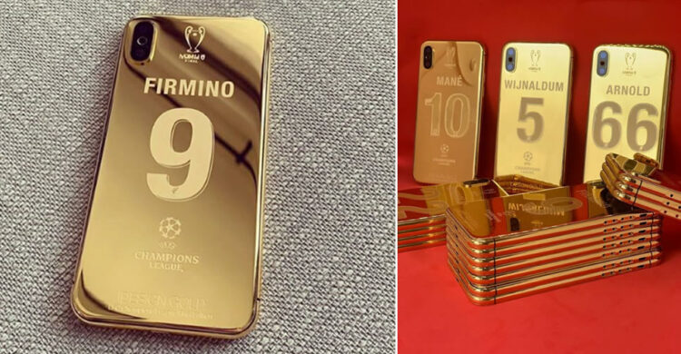นักเตะ Liverpool ได้รับ iPhone XS เวอร์ชั่นทองคำ 24K เป็นรางวัลหลังคว้าแชมป์ UEFA Champions League