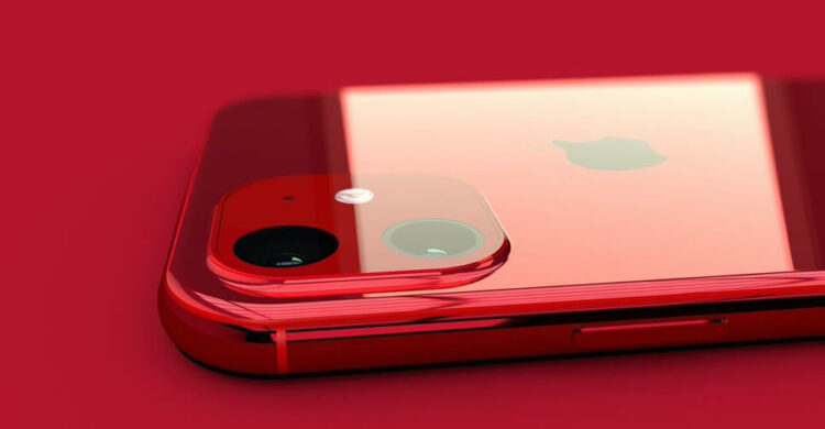 ชมภาพเรนเดอร์ iPhone XIR หรือ iPhone XR รุ่นที่ 2 ในบอดี้สีแดง (PRODUCT)RED Special Edition