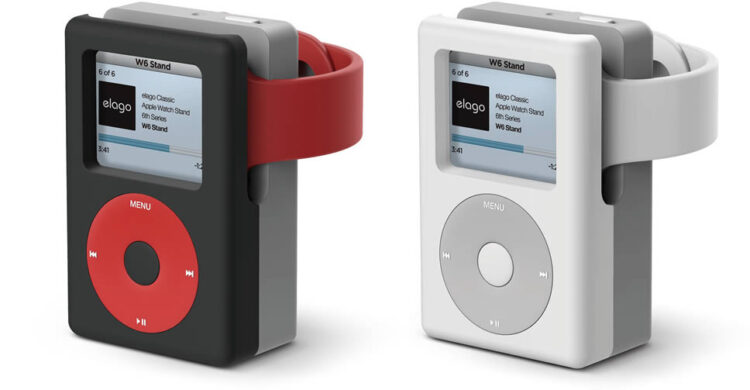Elago W6 Stand เปลี่ยน Apple Watch ให้กลายเป็น iPod Classic