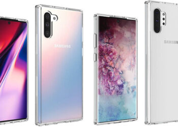 ภาพเรนเดอร์ Samsung Galaxy Note 10 ใหม่ล่าสุด จากผู้ผลิตเคส ยืนยันไม่มีช่องเสียบหูฟัง 3.5 มม. และไร้ปุ่ม Bixby