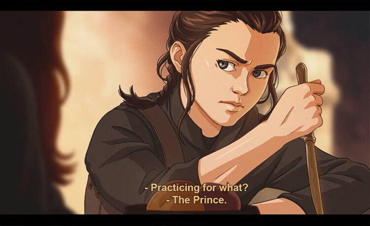 จะเป็นอย่างไรถ้า Game Of Thrones ถูกนำมาสร้างเป็นอนิเมะ (แกลลอรี่รูปภาพ)