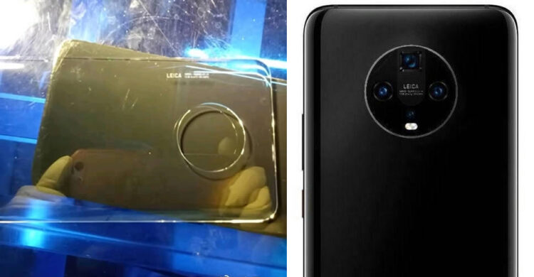 ภาพหลุด Huawei Mate 30 มาพร้อมกล้องหลัง 4 ตัวดีไซน์แบบวงกลมต่างจาก Mate 30 Pro