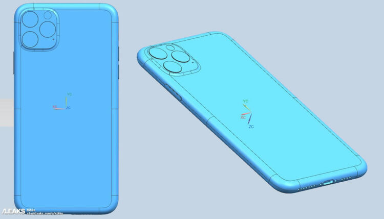 หลุดยกชุด!! ชมภาพเรนเดอร์ iPhone XI, iPhone XI Max และ iPhone XIR จากไฟล์ CAD ใหม่ล่าสุด