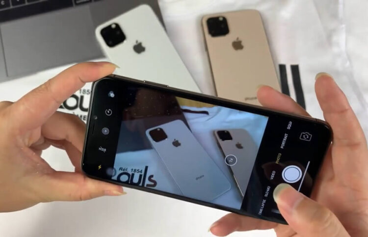 iPhone 11 Max เครื่องโคลนระบบ Android ถูกผลิตออกมาแล้วทั้ง 3 สี ลอกเลียนดีไซน์จากภาพเรนเดอร์มาทั้งหมด (ชมคลิป)