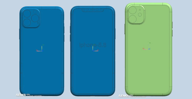 หลุดยกชุด!! ชมภาพเรนเดอร์ iPhone XI, iPhone XI Max และ iPhone XIR จากไฟล์ CAD ใหม่ล่าสุด