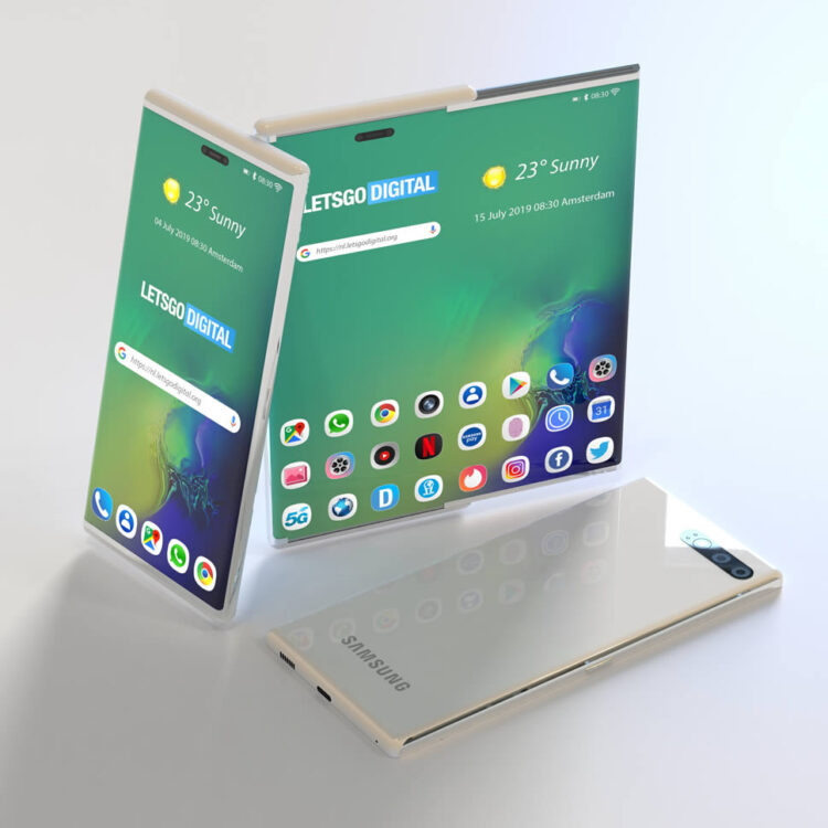 Samsung จดสิทธิบัตรสมาร์ทโฟนยืดจอได้ ถือเป็นอีกทางเลือกที่ดีกว่าจอพับได้