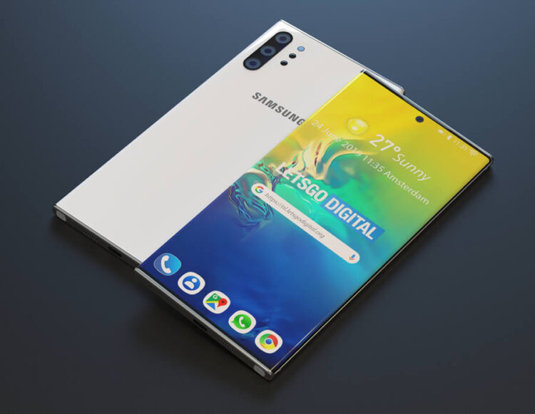 ชมภาพเรนเดอร์ Samsung Galaxy Note 10 Pro ล่าสุดที่สวยงามจนทำให้ลืม Galaxy Fold ไปได้