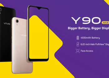 Vivo Y90 มาพร้อมจอ FullView Display 6.22 นิ้ว แบตเตอรี่ 4030mAh รองรับ Face Unlock ราคาราว 3,650 บาท