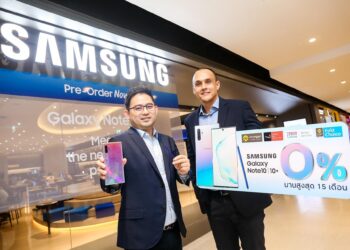 Samsung จับมือ กรุงศรี คอนซูมเมอร์ ส่งโปรโมชั่นผ่อน 0% นาน 15 เดือน ฉลองเปิดตัว Galaxy Note 10 สุดยอดนวัตกรรมสมาร์ทโฟนแห่งยุค