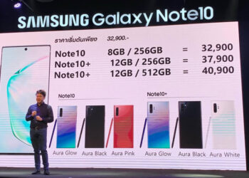 เปิดราคา Samsung Galaxy Note 10 และ Galaxy Note 10+ เริ่มต้น 32,900 บาท พร้อมรับจองแล้ววันนี้!!