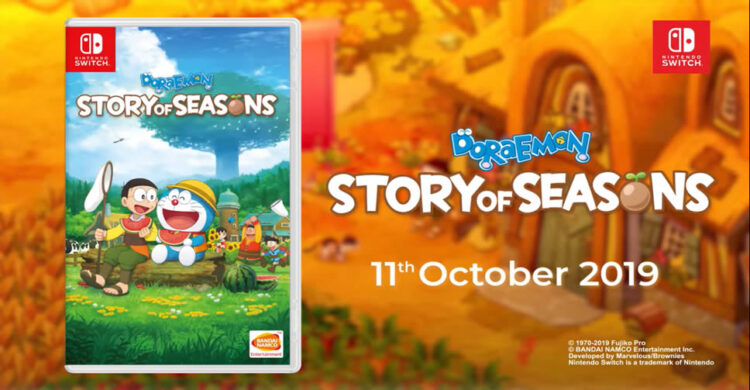 ประกาศแล้ว Doraemon Story of Seasons เวอร์ชั่นภาษาอังกฤษบน Nintendo Switch วางจำหน่ายทั่วโลก 11 ตุลาคมนี้