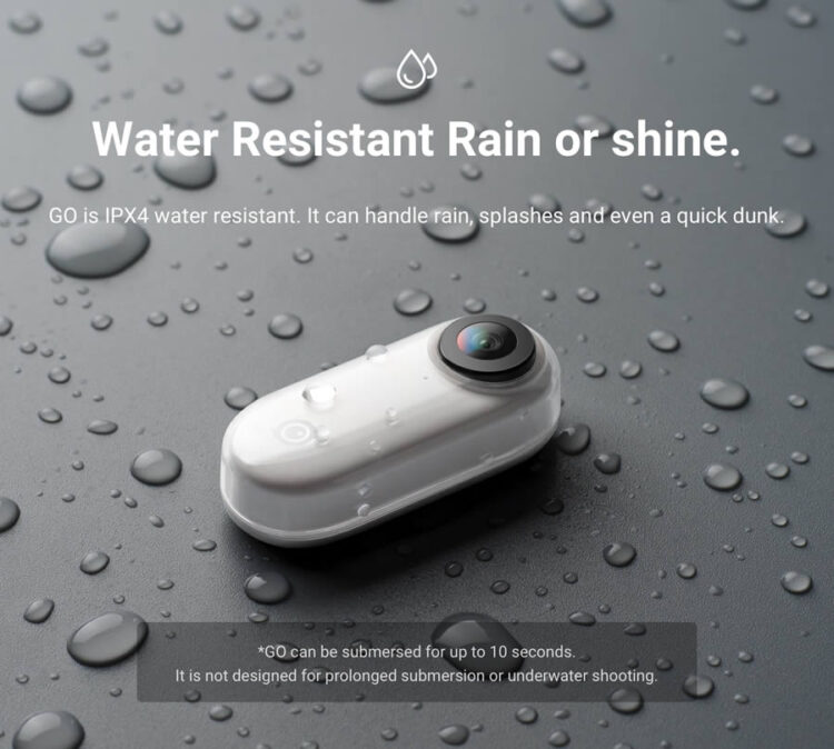 Insta360 GO กล้องจิ๋ว คุณภาพแจ๋ว ด้วยระบบกันสั่น น้ำหนักเบา สามารถแนบติดกับเสื้อผ้าได้ ราคาราว 6,750 บาท