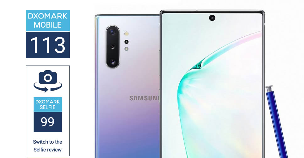 dxomark galaxy note 10 plus