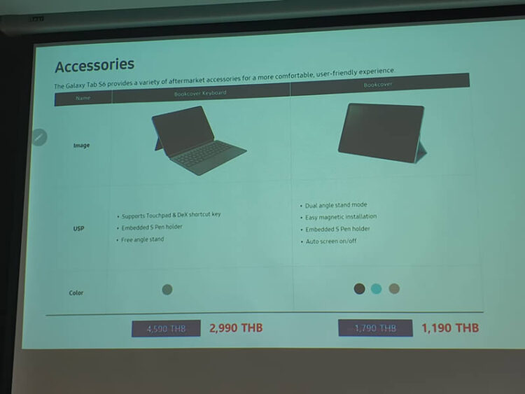 เปิดราคา Samsung Galaxy Tab S6 ในไทย 25,900 – 28,900 บาท มาพร้อม S Pen รองรับคำสั่ง Air actions แบบ Note 10