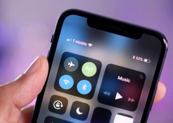 วิธีแสดงระดับพลังงานของแบตเตอรี่ iPhone X, XR, XS และ XS Max เป็นเปอร์เซ็นต์