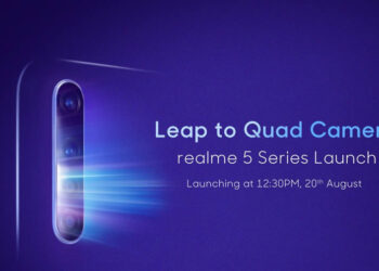 ยืนยันแล้ว!! realme 5 และ 5 Pro มาพร้อมกล้องหลัง 4 ตัว (กล้องหลัก 48 ล้านพิกเซล) เปิดตัวทางการ 20 สิงหาคมนี้