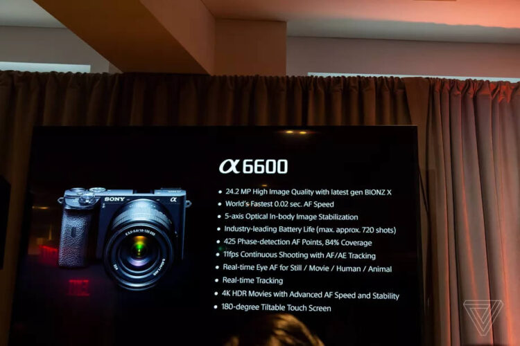 Sony เปิดตัวกล้องมิลเลอร์เลส A6600 และ A6100 ทั้งคู่มีระบบออโต้โฟกัสที่เร็วสุดๆ เพียง 0.02 วินาที