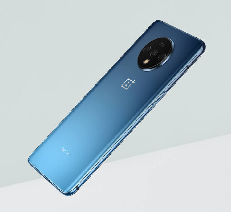 OnePlus 7T ถูกแชร์ภาพเรนเดอร์ทางการออกมาแล้ว แต่เผยให้เห็นเฉพาะด้านหลัง มาพร้อมกล้อง 3 ตัว