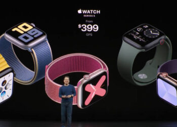 Apple Watch Series 5 เปิดตัวทางการแล้ว รองรับฟีเจอร์ Always-On Display แบตเตอรี่อยู่นานตลอดวัน