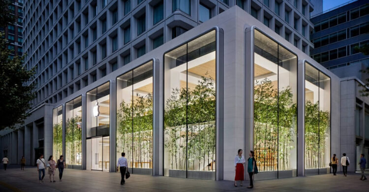 ชมบรรยากาศ Apple Store สาขา Marunouchi ใหม่ล่าสุดในญี่ปุ่นอยู่ใกล้สถานีโตเกียว
