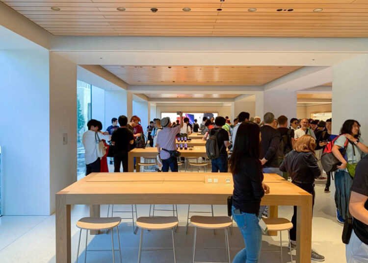 ชมบรรยากาศ Apple Store สาขา Marunouchi ใหม่ล่าสุดในญี่ปุ่นอยู่ใกล้สถานีโตเกียว