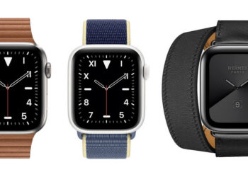 Apple Watch Edition Series 5 รุ่นตัวเรือนไททาเนียมกับเซรามิก และรุ่น Hermès แถมสาย Sport Band มาให้ในกล่อง