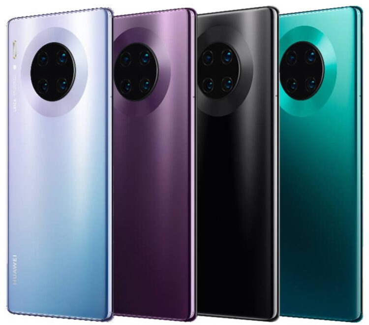 Huawei Mate 30 และ Mate 30 Pro อาจมีให้เลือก 4 สี อ้างอิงจากภาพเรนเดอร์ล่าสุด